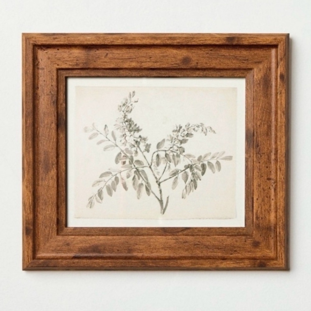 Hearth & Hand 8 x 9 sketched branches art wall decor